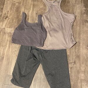 SHEIN Gray Bike Shorts